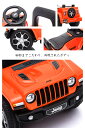 足けり 乗用玩具 ジープ ラングラー ルビコン JEEP WRANGLER RUBICON 正規ライセンス品のハイクオリティ 足けり乗用 乗用玩具 押し車 子供が乗れる 3