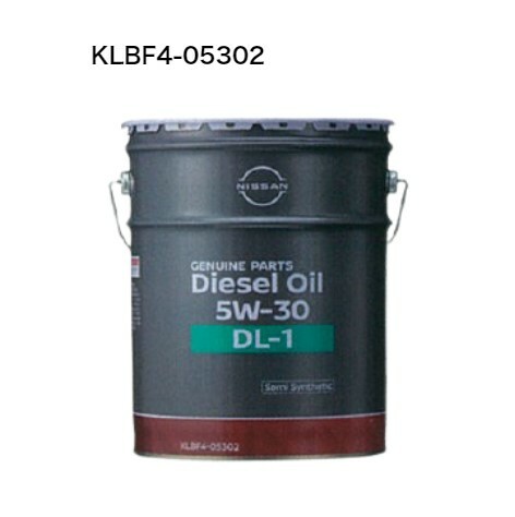 NISSAN(日産) KLBF4-05302 DL-1 5W-30 20L DPF対応 ディーゼルエンジンオイル 純正品