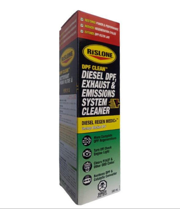 RISLONE/リスローン RP-34744 DPFクリーン 500ml 燃料系洗浄剤 ディーゼル車専用 リスロン リークラボジャパン 1