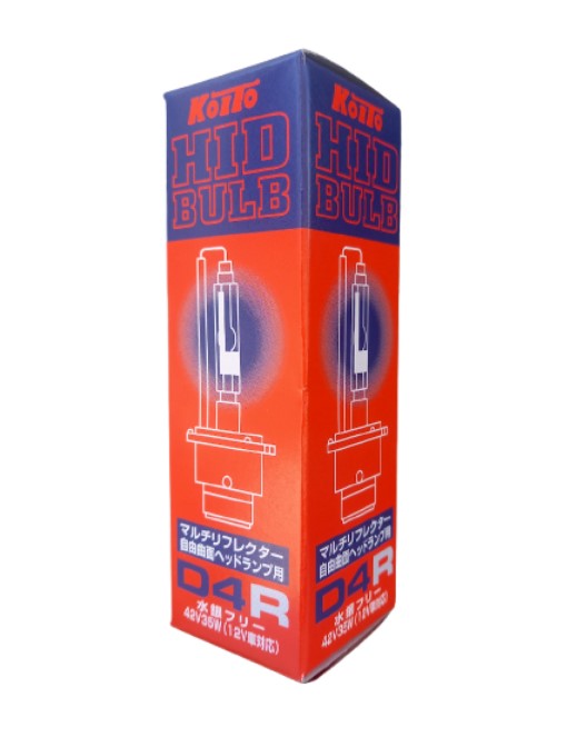 KOITO(小糸製作所) 3507K ノーマルHIDバルブ D4R クリア 12V車対応 (42V35W) 4200K 自由曲面ヘッドランプ用 純正交換用 ECE認証取得品 コイト