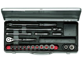 KTC ( 京都機械工具 ) 9．5sqソケットレンチセット TB312X