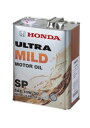 Honda/ホンダ 純正 ULTRA MILD SP 10W30 4L 08229-99974 エンジンオイル ウルトラマイルド エンジン用モーターオイル