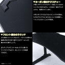 送料無料 ゲーミングデスク ゲーム パソコンデスク 38138 【1385】GAMING DESK XeNO PRO-01 昇降 スタンディング 無段階調節 ラウンドデスク カーボン調天板 ケーブル収納 レッド×ブラック不二貿易【メーカー直送】【代引き不可】 3