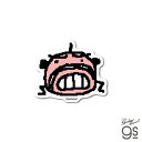 TMGC-006 たまごっち ダイカットミニステッカー おやじっち【9345】ゼネラルステッカー