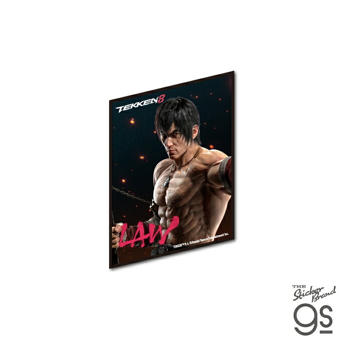 Rakuten - TKN-012 鉄拳 8 ダイカットビニールステッカー マーシャル・ロウ【8454】ゼネラルステッカー