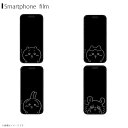 ちいかわ iPhone16/15/15Pro/14/14Pro/13/13Pro対応ガラススクリーンプロテクター【全4種】ちいかわ ハチワレ うさぎ モモンガグルマンディーズ