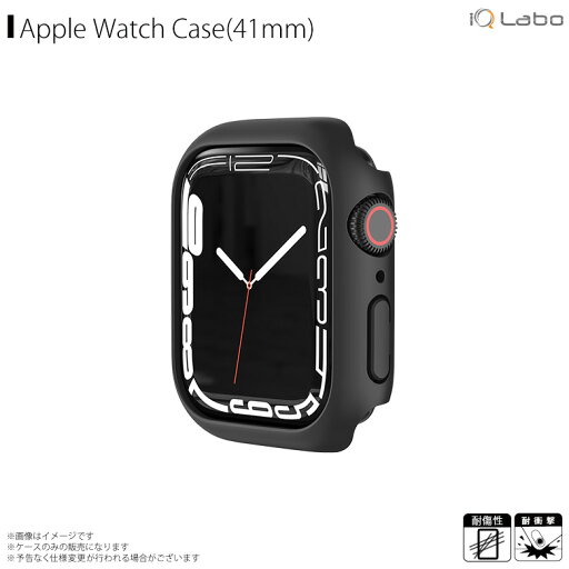 Apple watch series 7 41mm カバー ケース 保護ケース ブラック AW-PC41-BK【4474】フレーム PCカバー アップルウォッチ シンプル 薄型 スリムiQ Labo Apple watch series 7 41mm カバー ケース 保護ケース ブラック AW-PC41-BK【4474】フレーム PCカバー アップルウォッチ シンプル 薄型 スリムiQ Labo