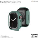 Apple watch series 7 45mm カバー ケース 保護ケース グリーン AW-PC45-GR【4566】フレーム PCカバー アップルウォッチ...