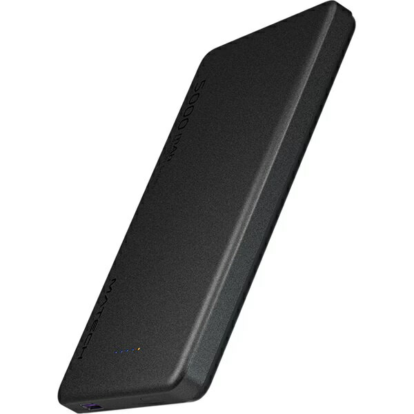 【即納】【在庫あり】【送料無料】MTMO50 MagOn 5000mAh モバイルバッテリー 超薄型8.6mm ブラック 【2245】MATECH