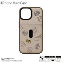 iPhone13 ケース キャラクター 耐衝撃 背面カード収納 トムとジェリー モカ PG-WPT21K02TAJワーナーブラザース タフポケットケース 米軍軍事規格 ストラップホール付きPGA