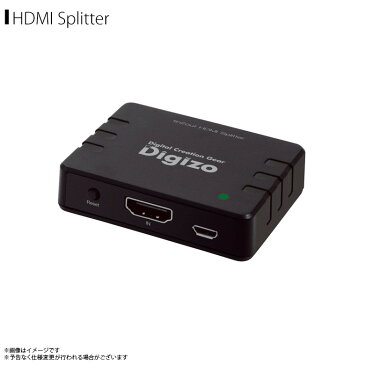 HDMI 切替器 分配機 スプリッター PHM-SP102A 【2282】デジ像 HDMI接続ポート 2台同時 高画質 軽量 コンパクトプリンストン【宅配便配送】