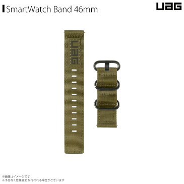 Galaxy Watch 46mm バンド UAG-GWLN-OD 【4846】 UAG URBAN ARMOR GEAR NATO ギャラクシーウォッチ カジュアル ナイロン バンド 交換ベルト オリーブドラブプリンストン【宅配便送料無料】