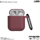 AirPods P[X VRP[X ϏՌ UAG-UAPS-AG y0386z UAG URBAN ARMOR GEAR U SILICON CASE@h~ Jrit ČRRKi CX[dΉ I[xW[kvXg