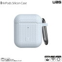 AirPods P[X VRP[X ϏՌ UAG-UAPS-SB y3622z UAG URBAN ARMOR GEAR U SILICON CASE DOT h~ Jrit ČRRKi CX[dΉ \tgu[vXg