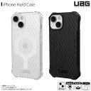 iPhone14 ケース ハードケース UAG-IPH22MA-EMS MagSafe対応 ESSENTIAL ARMOR MIL規格 耐衝撃 ストラップホール 薄型プリンストン