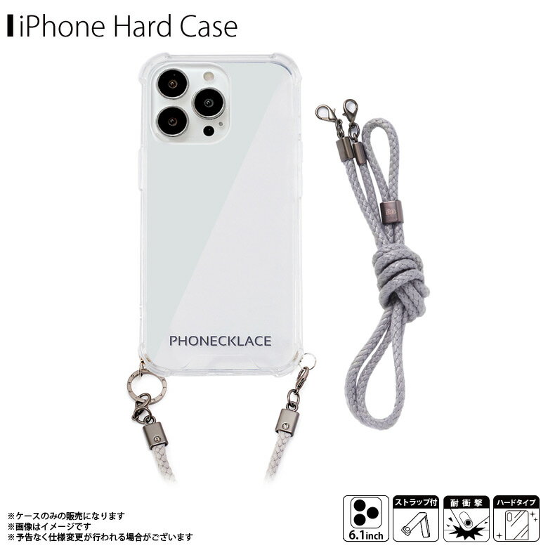 ̵ iPhone13 Pro  ꥢ  ݤ 졼 PN21603i13PGR6038ۥϡɥ PHONECKLACE Ѿ׷ ץȥåդ󥿡ʥʥ