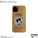 送料無料 iPhone 11 Pro ケース ウッドケース NG17140i58R 【1408】National Geographic Metal-Deco Wood Case 天然木 メタルロゴ チェリーウッドロア インターナショナル