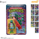 フィギュア リアクションフィギュア Mutant Ninja Turtles Super7 3.75インチ コレクション キャラ レトロ ホビー アメリカ雑貨 アメリカン雑貨ネバーマインド