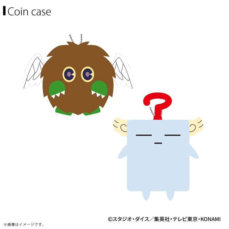 【即納】遊☆戯☆王デュエルモンスターズGX もふもふコインケース【全2種】A：ハネクリボー/B：もけもけジーベック