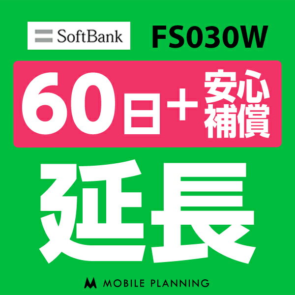 【レンタル】 FS030W_60日延長専用（+安心補償） w