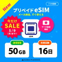  eSIM プリペイドSIM 日本 sim docomo プリペイド sim 50GB ドコモ sim 日本 16日 短期 esim プリペイド テレワーク 旅行 出張 入院 一時帰国 データ通信専用 CP188