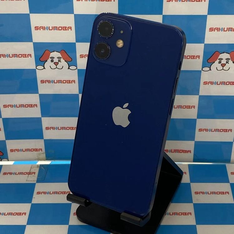 【中古】iPhone12 mini 256GB ブルー MGDV3J/A au版SIMフリー 訳あり品