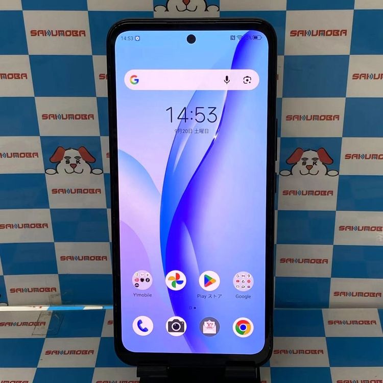 【中古】Libero 5G III 64GB ブラック A202ZT Y!mobile版SIMフリー 美品