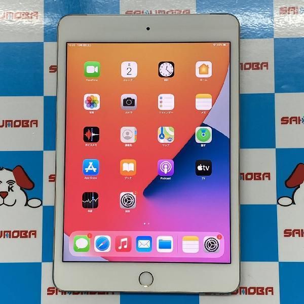 【中古】当日発送可iPad mini 第4世代 64GB au版SIMフリー バッテリーサービス 訳あり品