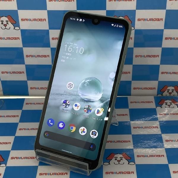 【中古】当日発送可AQUOS wish 64GB SHG06 AU版SIMフリー オリーブグリーン