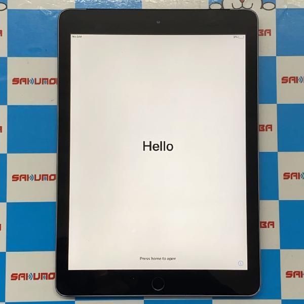 【中古】当日発送可 iPad 第5世代 32GB AU版SIMフリー バッテリー93% 訳あり品