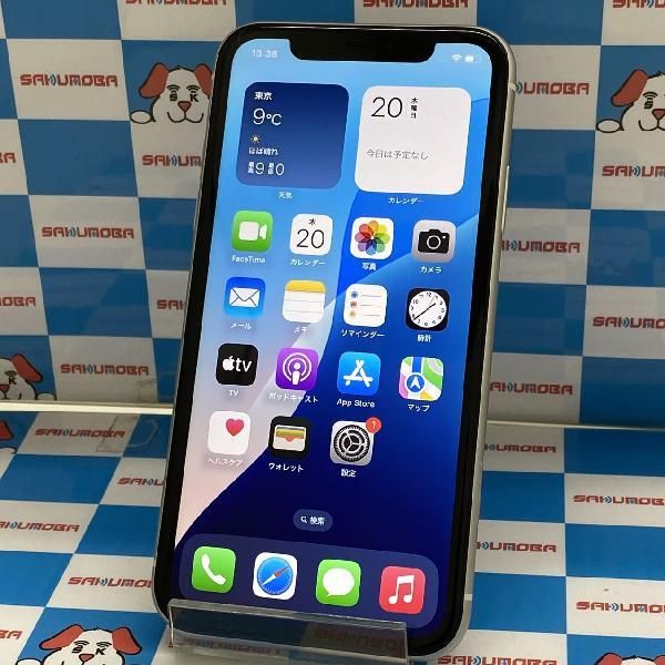 【中古】当日発送可iPhone11 64GB Softbank版SIMフリー バッテリー91% 美品
