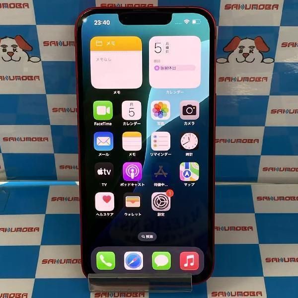 【中古】当日発送可　iPhone14 256GB Apple版SIMフリー Product Red