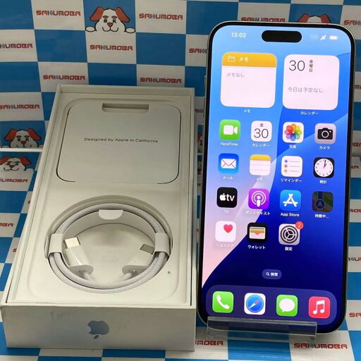 【中古】iPhone15 Pro Max 512GB ホワイトチタニウム MU6V3J/A AU版SIMフリ 【中古】iPhone15 Pro Max 512GB ホワイトチタニウム MU6V3J/A AU版SIMフリ