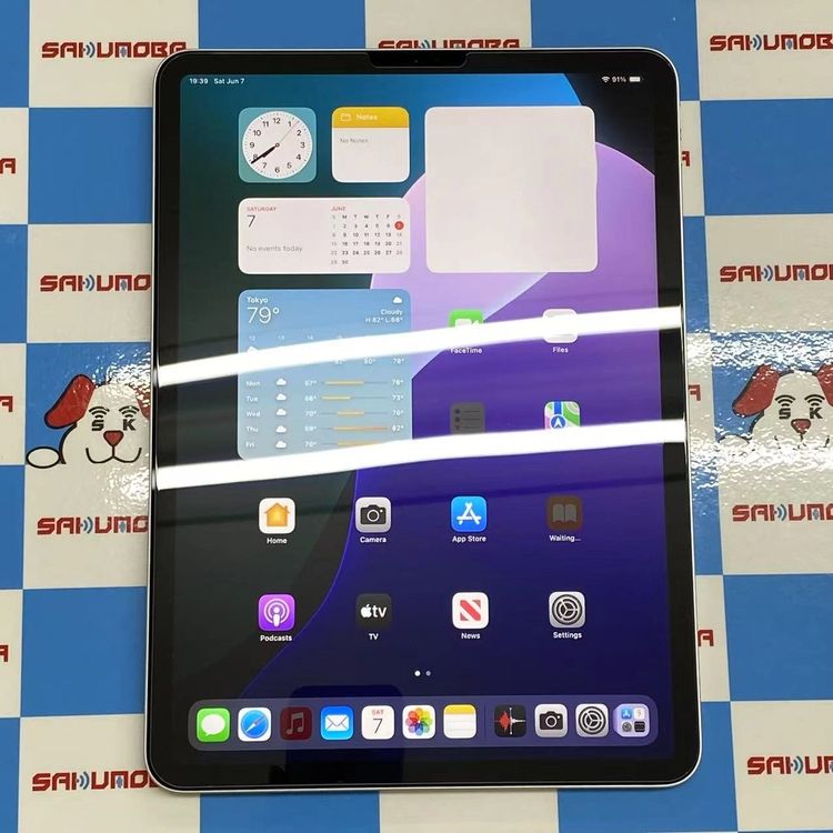【中古】iPad Pro 11インチ 第2世代 Wi-Fiモデル 256GB シルバー MXDD2J/A