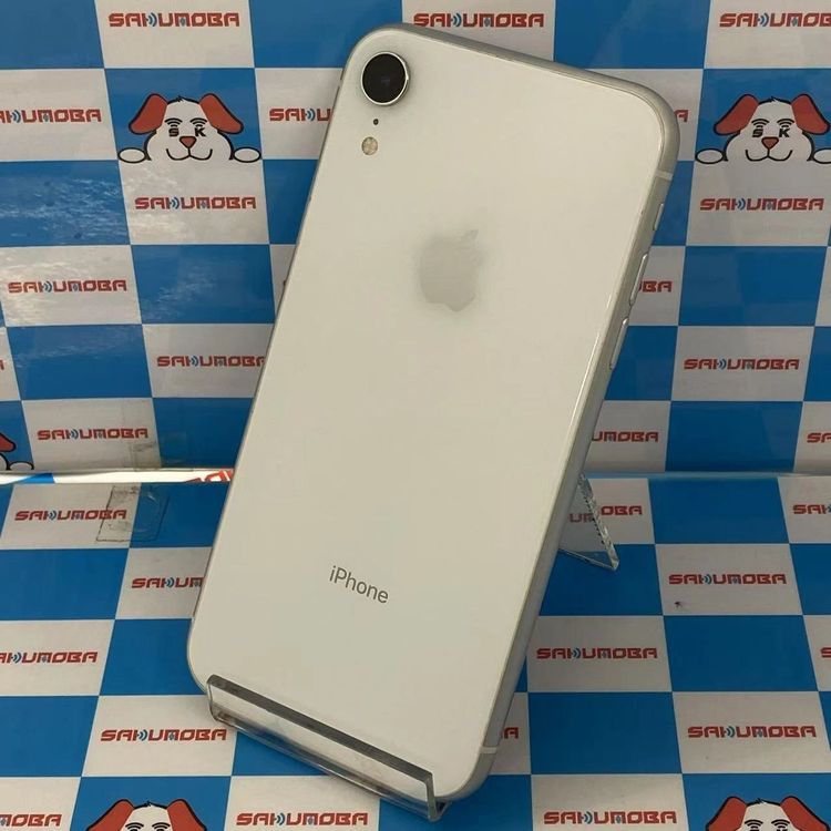 【中古】即日発送可iPhoneXR 64GB ホワイト MT032J/A SIMロック解除済 au