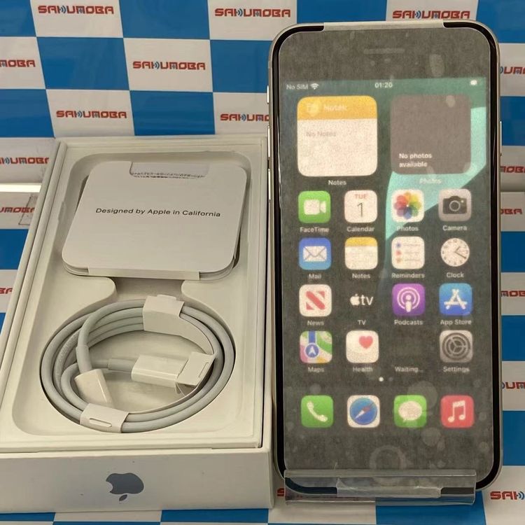 【中古】iPhoneSE 第3世代 128GB スターライト NMYG3J/A SoftBank版SIMフリ