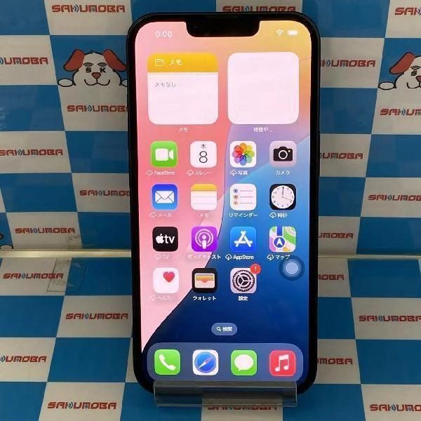 【中古】即日発送可iPhone13 au版SIMフリー 128GB MLNC3J/A A2631