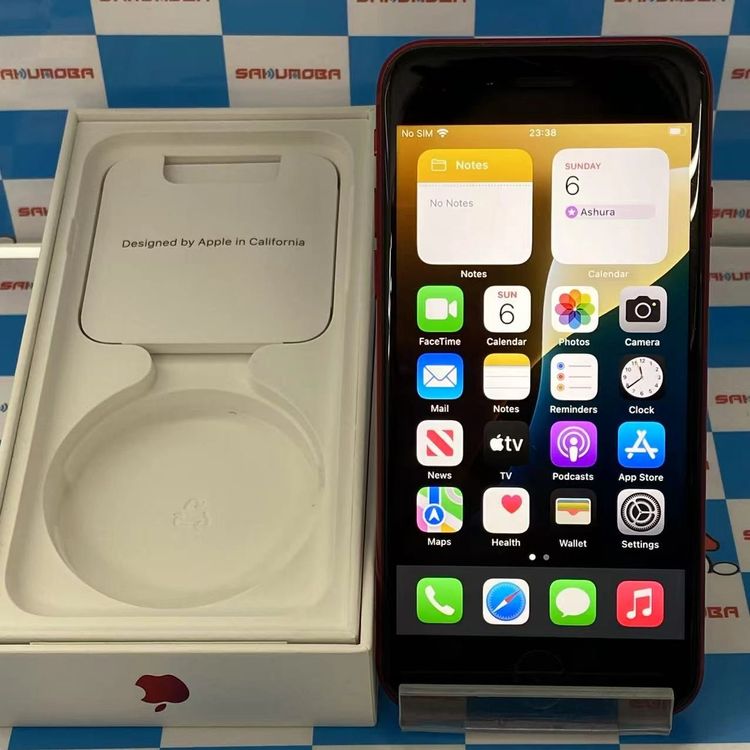 【中古】iPhoneSE 第3世代 64GB Product Red MMYE3J/A SoftBank