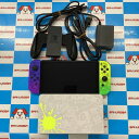 【中古】Nintendo Switch(有機ELモデル) スプラトゥーン3エディション 32GB ブラック