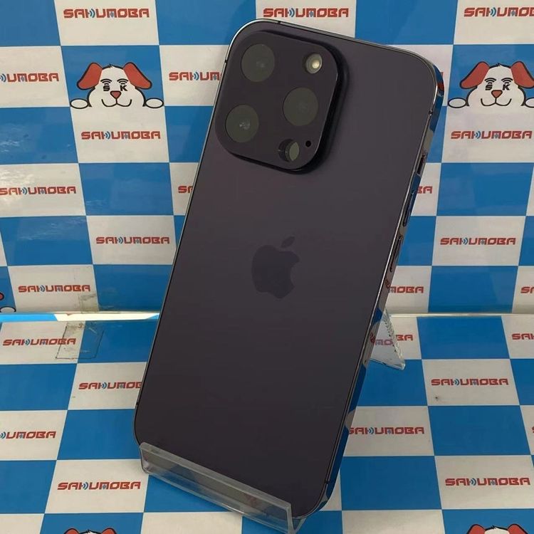 【中古】即日発送可iPhone14 Pro 128GB ディープパープル MQ0F3J/A SIMフリー
