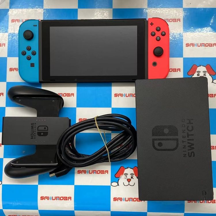 【中古】即日発送可Nintendo Switch [ネオンブルー/ネオンレッド] HAC-001