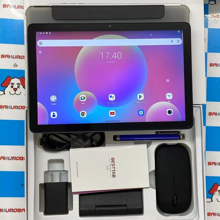 【中古】即日発送可BESTTAB A20 Wi-Fiモデル 8+16GB/256GB Grey 美品