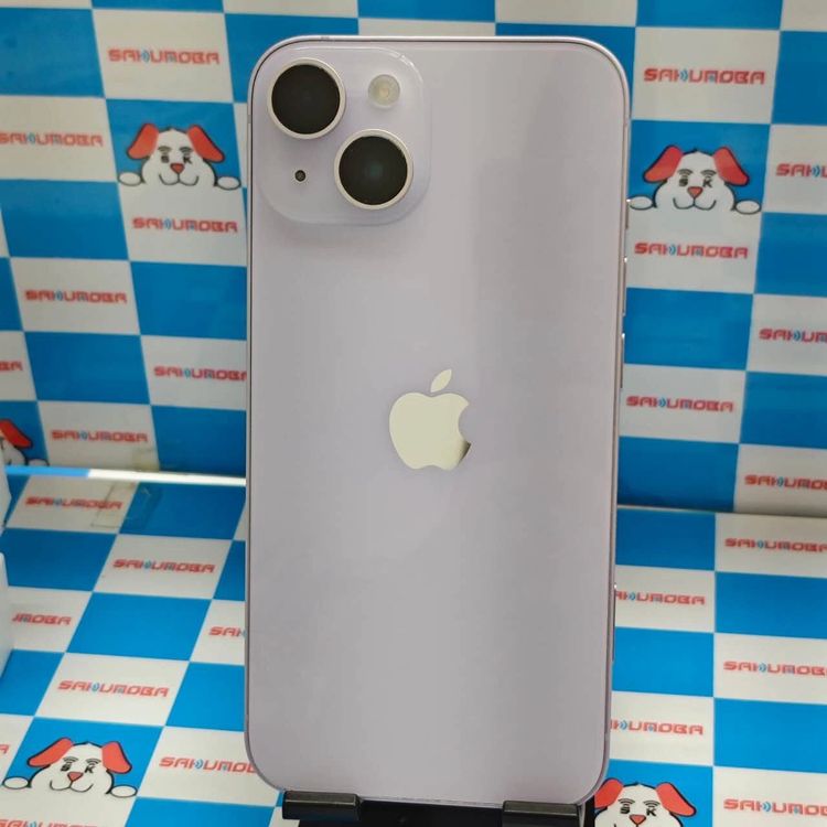 【中古】即日発送可iPhone14 128GB パープル MPUY3J/A Apple版SIMフリー