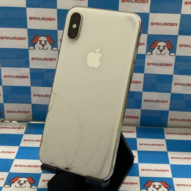 【中古】iPhoneXS 64GB シルバー MTAX2J/A SoftBank版SIMフリー ジャンク品