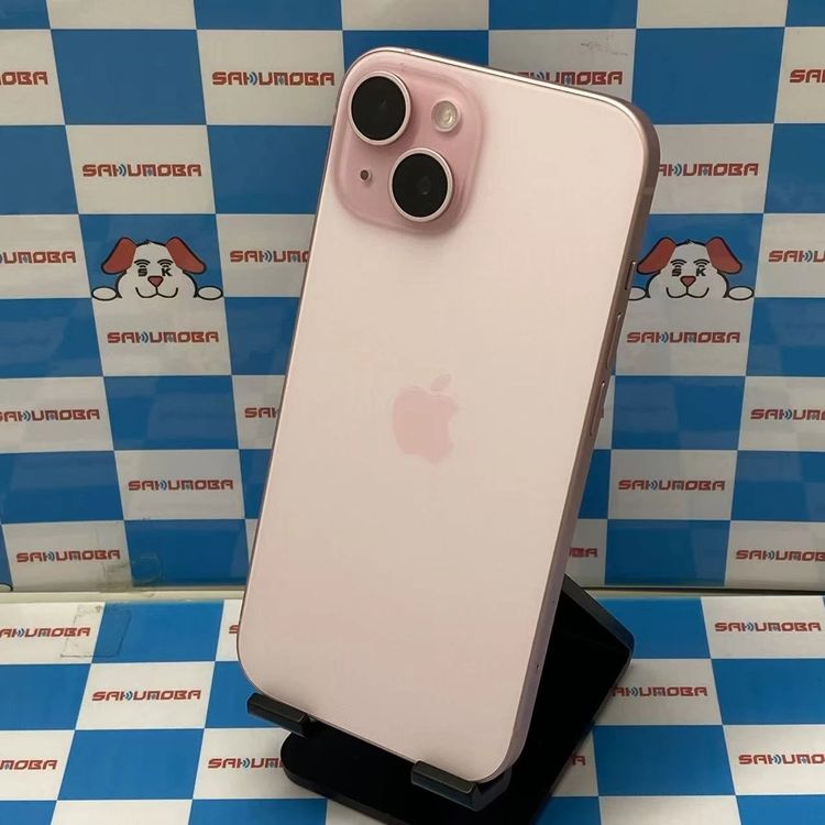 【中古】即日発送可iPhone15 256GB ピンク MTMP3J/A SoftBank版SIMフリー