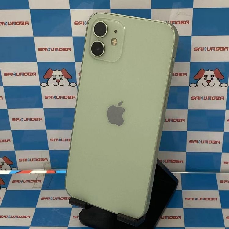 スマホやタブレット販売のサクモバの【中古】即日発送可iPhone12 128GB グリーン MGHY3J/A AU版SIMフリー｜アングル2