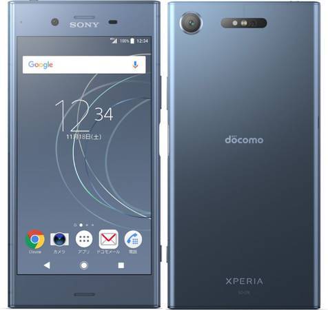 【新品・白ロム・本体】simロック解除済み docomo Xperia XZ1 SO-01K[Moonlit Blue]スマートフォン 携帯電話 so-01k so-01k　SO-01K Moonlit Blue