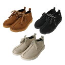 【最短翌日着 あす楽】 Clarks クラークス Desert Trek GTX デザートトレック ゴアテックス GORE TEX スウェード ビブラムソール ブラック タン GORE-TEX