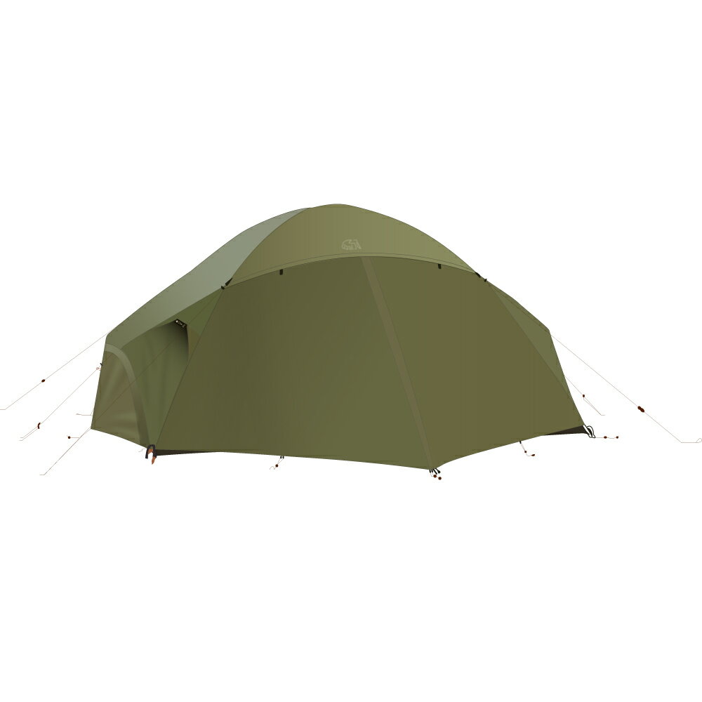 ںûNordisk Υǥ ƥ Otra 2 PU Tent 2 ɡ෿ƥ Dark Olive 122063 ȥ ꡼ ǥå  ȥɥ С٥塼 褱