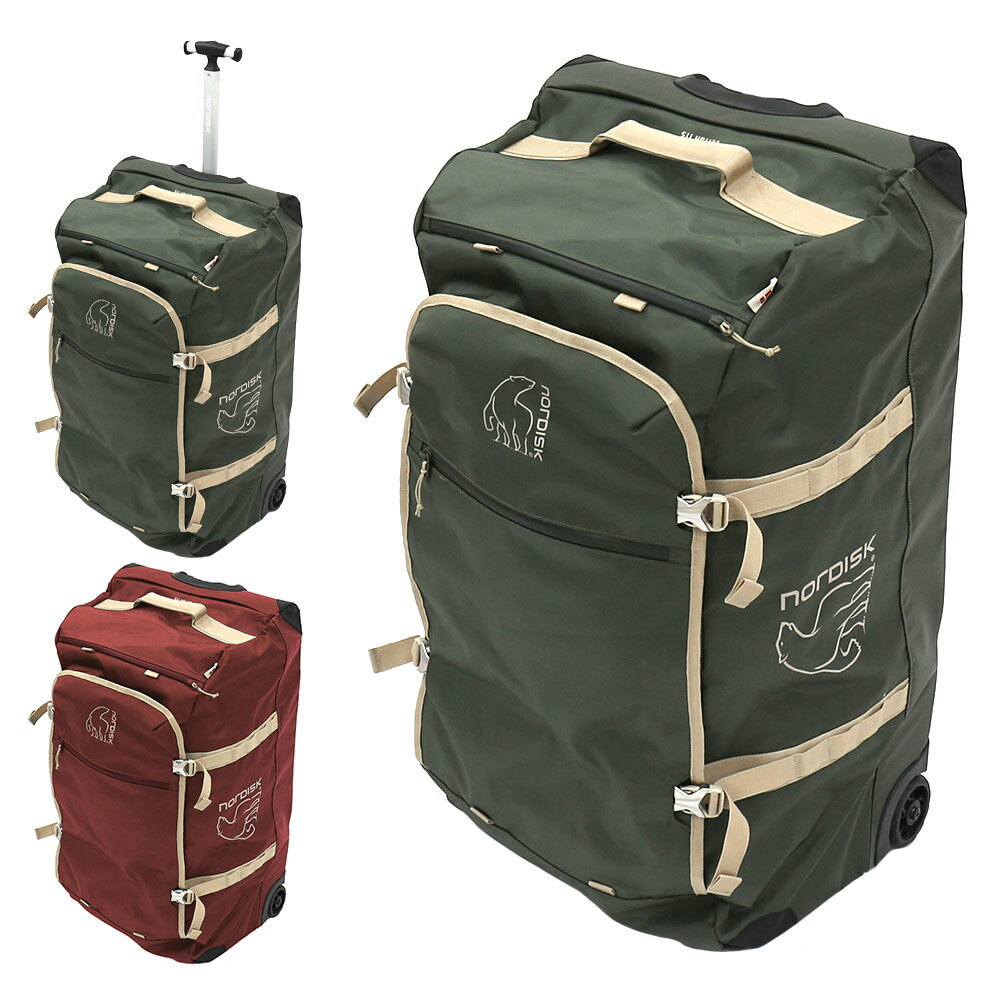 【最短翌日着】ノルディスク ヴェラン 115L ホイール ダッフル バッグ Nordisk Verran 115 Wheeled Duffel キャンプ アウトドア 並行輸入品